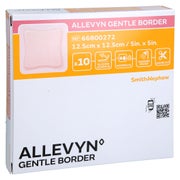 Allevyn Gentle Border 12,5x12,5 Cm Schaumverb. 10 St