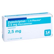 ZOLMITRIPTAN-1A Pharma 2,5 mg Filmtabletten 6 St