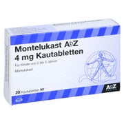 Montelukast AbZ 4 mg Kautabletten 20 St