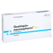 QUETIAPIN-neuraxpharm 50 mg Filmtabletten 10 St