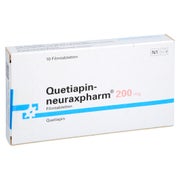 QUETIAPIN-neuraxpharm 200 mg Filmtabletten 10 St
