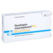 QUETIAPIN-neuraxpharm 50 mg Retardtabletten 10 St