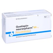 QUETIAPIN-neuraxpharm 50 mg Retardtabletten 50 St
