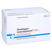 QUETIAPIN-neuraxpharm 200 mg Retardtabletten 100 St