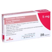 Olanzapin Glenmark 5 mg Tabletten 28 St