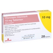 Olanzapin Glenmark 10 mg Tabletten 28 St