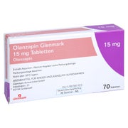 Olanzapin Glenmark 15 mg Tabletten 70 St