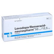 LEVODOPA/Benserazid-neuraxpharm 50 mg/12,5 mg Tab. 50 St