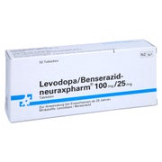 LEVODOPA/Benserazid-neuraxpharm 100 mg/25 mg Tabl. 50 St