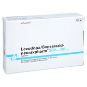 LEVODOPA/Benserazid-neuraxpharm 200 mg/50 mg Tabl. 50 St