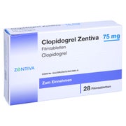 Clopidogrel Zentiva 75 mg Filmtabletten 28 St