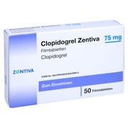 Clopidogrel Zentiva 75 mg Filmtabletten 50 St
