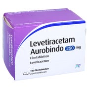 LEVETIRACETAM Aurobindo 250 mg Filmtabletten 100 St