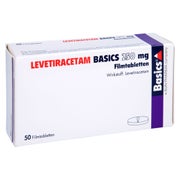 LEVETIRACETAM BASICS 250 mg Filmtabletten 50 St