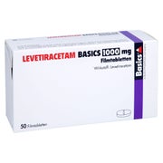 LEVETIRACETAM BASICS 1000 mg Filmtabletten 50 St