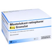 Montelukast-ratiopharm 4 mg Granulat 98 St