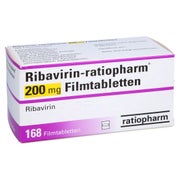 RIBAVIRIN-ratiopharm 200 mg Filmtabletten 168 St