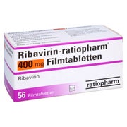 RIBAVIRIN-ratiopharm 400 mg Filmtabletten 56 St