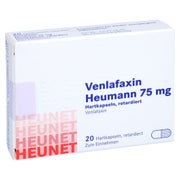 VENLAFAXIN Heumann 75 mg Hartkaps.retard.Heunet 20 St