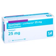 Quetiapin-1a Pharma 25 mg Filmtabletten 50 St