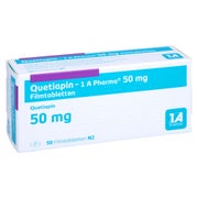 Quetiapin-1a Pharma 50 mg Filmtabletten 50 St