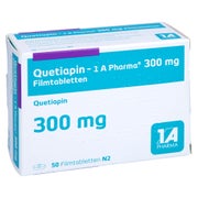 QUETIAPIN-1A Pharma 300 mg Filmtabletten 50 St