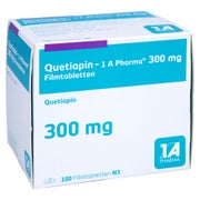 QUETIAPIN-1A Pharma 300 mg Filmtabletten 100 St