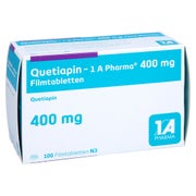 QUETIAPIN-1A Pharma 400 mg Filmtabletten 100 St