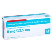 CANDESARTAN plus-1A Pharma 8 mg/12,5 mg Tabletten 56 St