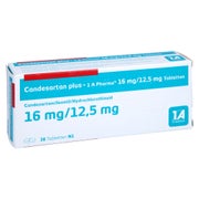 CANDESARTAN plus-1A Pharma 16 mg/12,5 mg Tabletten 28 St
