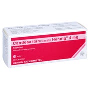 CANDESARTANCILEXETIL Hennig 4 mg Tabletten 98 St