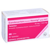 CANDESARTANCILEXETIL Hennig plus HCT 16 mg/12,5 mg 98 St