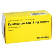 Candesartan AAA 4 mg Tabletten 98 St