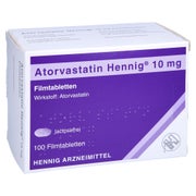Atorvastatin Hennig 10 mg Filmtabletten 100 St