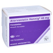 Atorvastatin Hennig 40 mg Filmtabletten 100 St