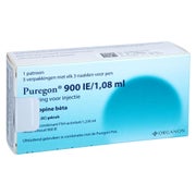 PUREGON 900 I.E./1,08 ml Injekt.-Lsg.i.Pat.+9 Nad. 1 St