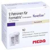 FORMATRIS 12µg Novolizer 2x60 ED Patrone 2 St
