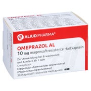 OMEPRAZOL AL 10 mg magensaftresistente Hartkapseln 30 St
