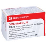 OMEPRAZOL AL 40 mg magensaftresistente Hartkapseln 50 St