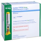 METEX PEN 10 mg (50mg/ml) Inj.-Lsg.i.e.Fertigpen 6 St