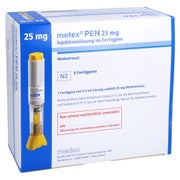 METEX PEN 25 mg (50mg/ml) Inj.-Lsg.i.e.Fertigpen 6 St