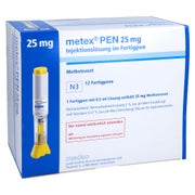 METEX PEN 25 mg (50mg/ml) Inj.-Lsg.i.e.Fertigpen 12 St