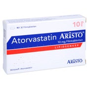 Atorvastatin Aristo 10 mg Filmtabletten 30 St