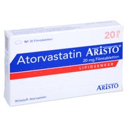 Atorvastatin Aristo 20 mg Filmtabletten 30 St