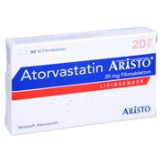 Atorvastatin Aristo 20 mg Filmtabletten 50 St