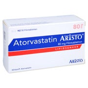 Atorvastatin Aristo 80 mg Filmtabletten 50 St