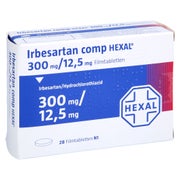 IRBESARTAN comp HEXAL 300 mg/12,5 mg Filmtabletten 28 St