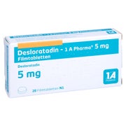 DESLORATADIN-1A Pharma 5 mg Filmtabletten 20 St
