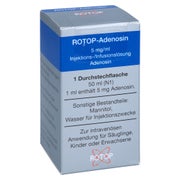 ROTOP-Adenosin 5 mg/ml Injektions-/Infusionslsg. 1X50 ml