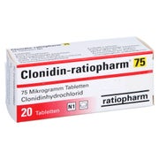 Clonidin-ratiopharm 75 Tabletten 20 St